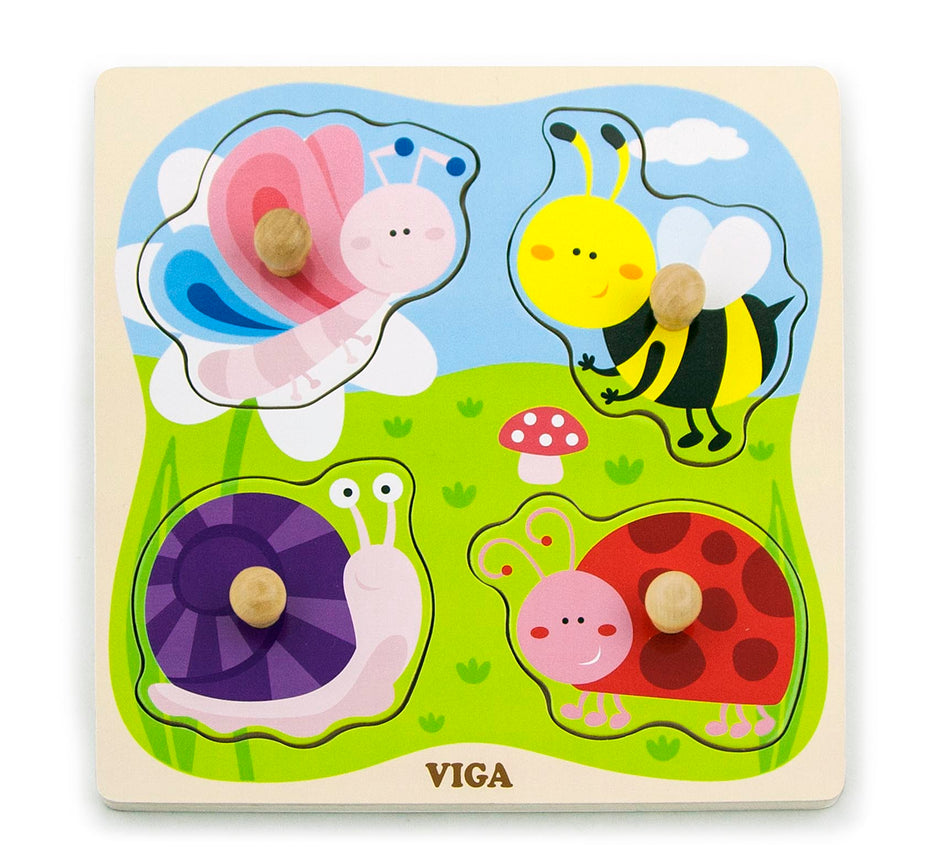Viga Big Knob Puzzle Insect