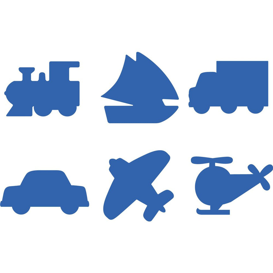 Paint & Dough Stampers Transport Set of 6