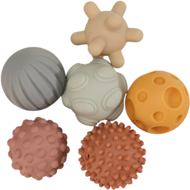 Papoose Squeeze Me Sensory Balls/6pc