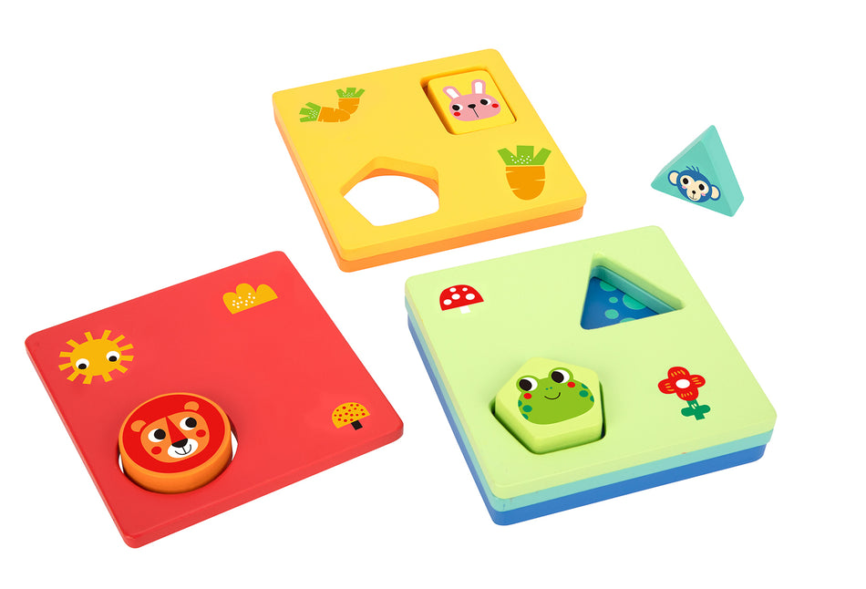 Tooky Toy Logic Game Shapes