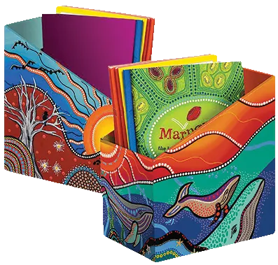 Marine Life Book Box 5pk
