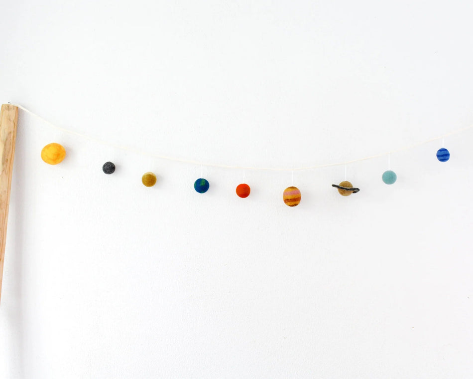 Tara Treasures Solar System Space Garland