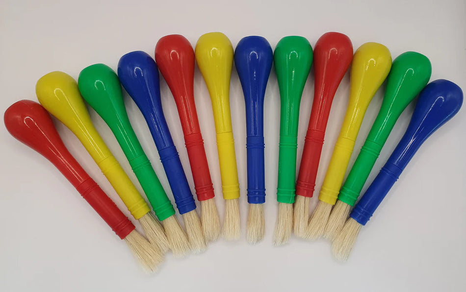 Stubby Bulb Brushes Pk 12