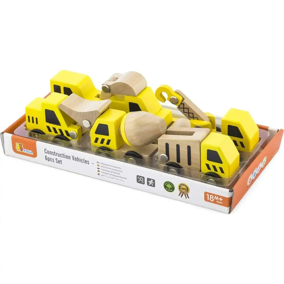 Viga Construction Vehicles 6pc
