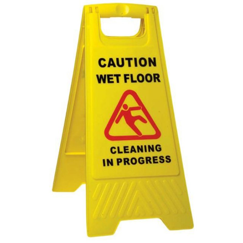Pullman Caution A-Frame Sign Yellow