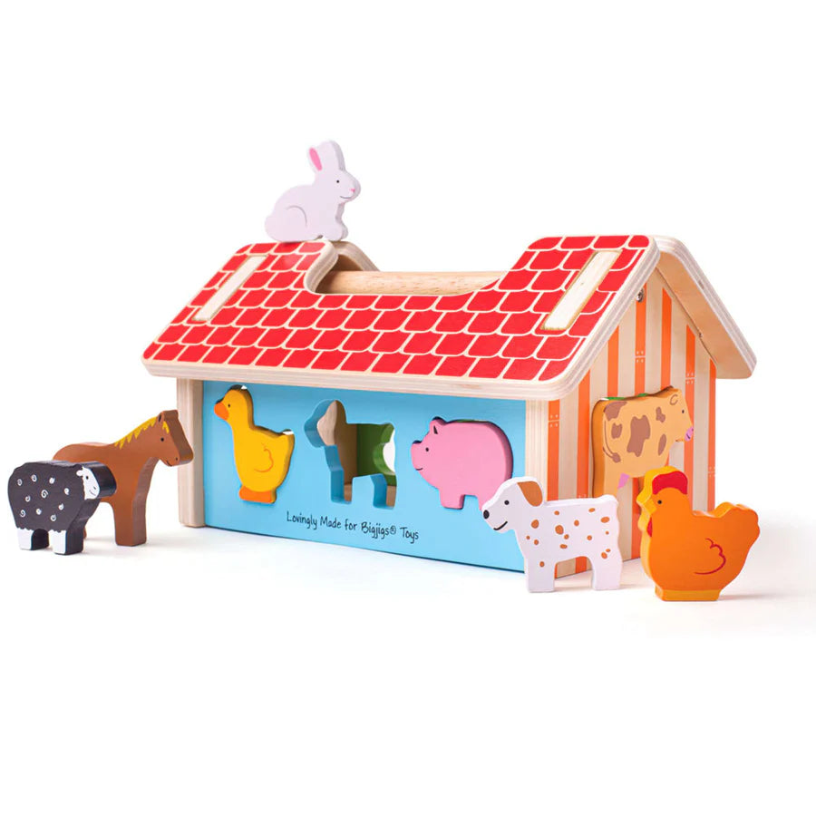 Bigjigs Farmhouse Sorter