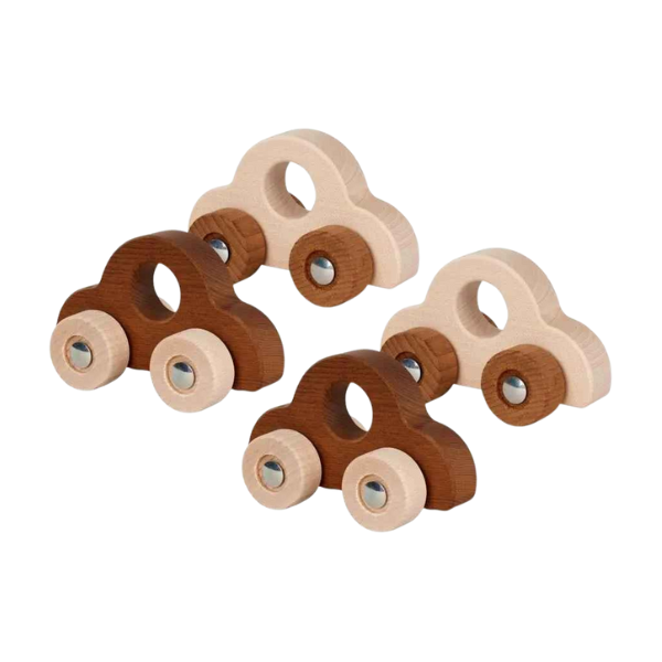 Goki Nature Vehicles 4pk