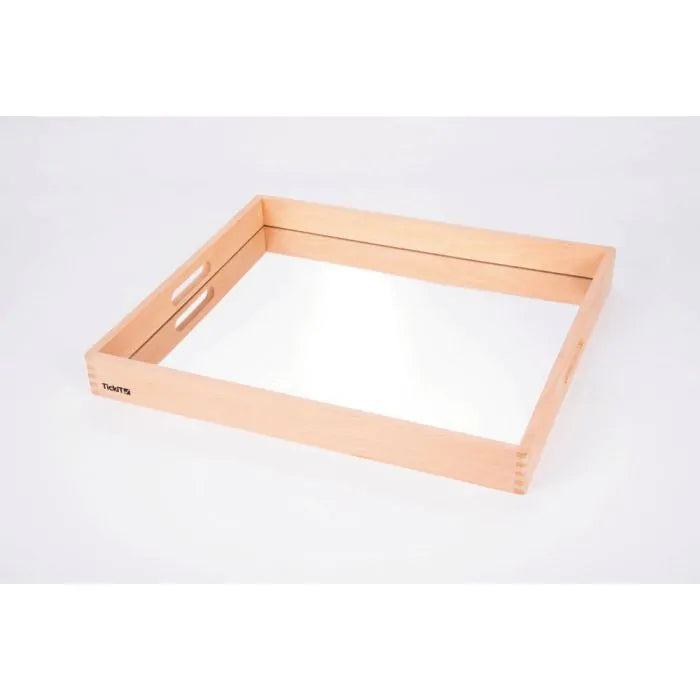 Tickit Wooden Mirror Tray