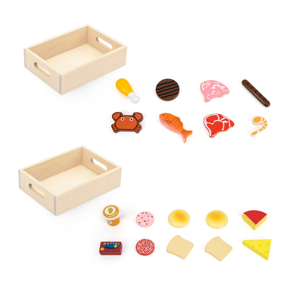 Viga Fridge Food Set