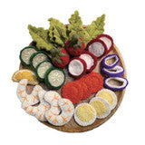 Papoose Felt Food Salad Set