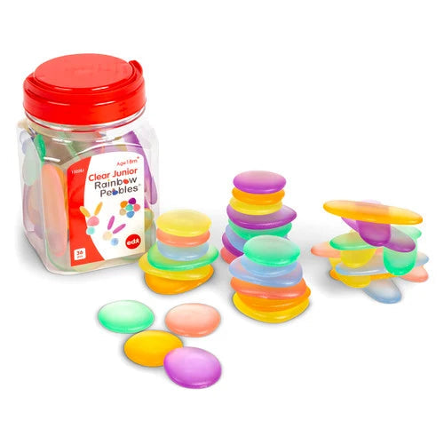 EDX Translucent Junior Rainbow Pebbles