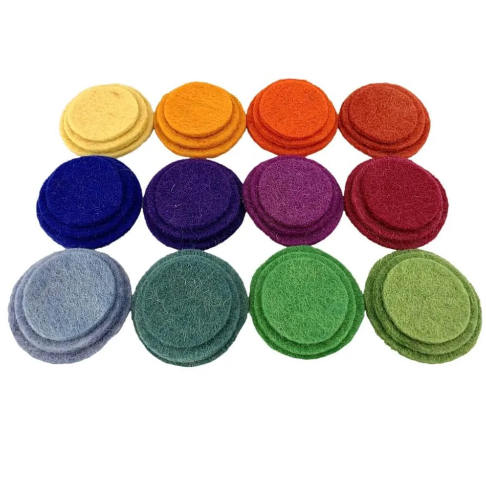 Papoose Goethe Circles 5cm 6cm 7cm 36pc