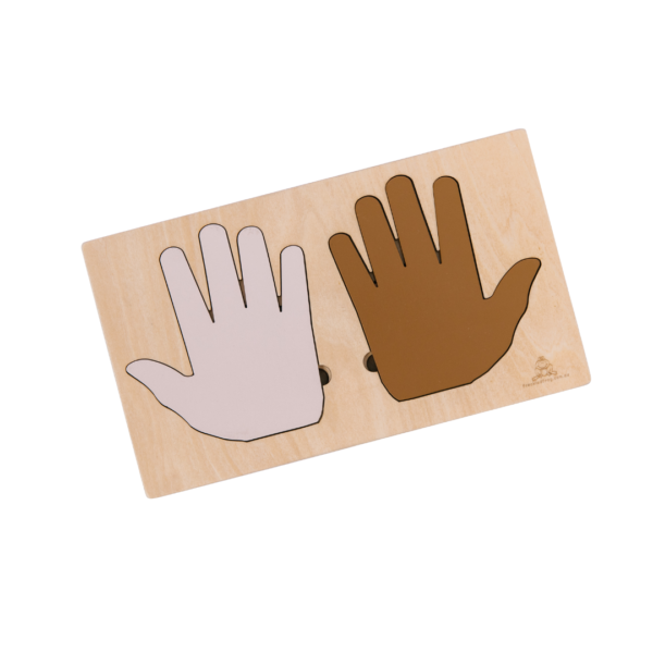 Freckled Frog Hand in Hand Puzzle
