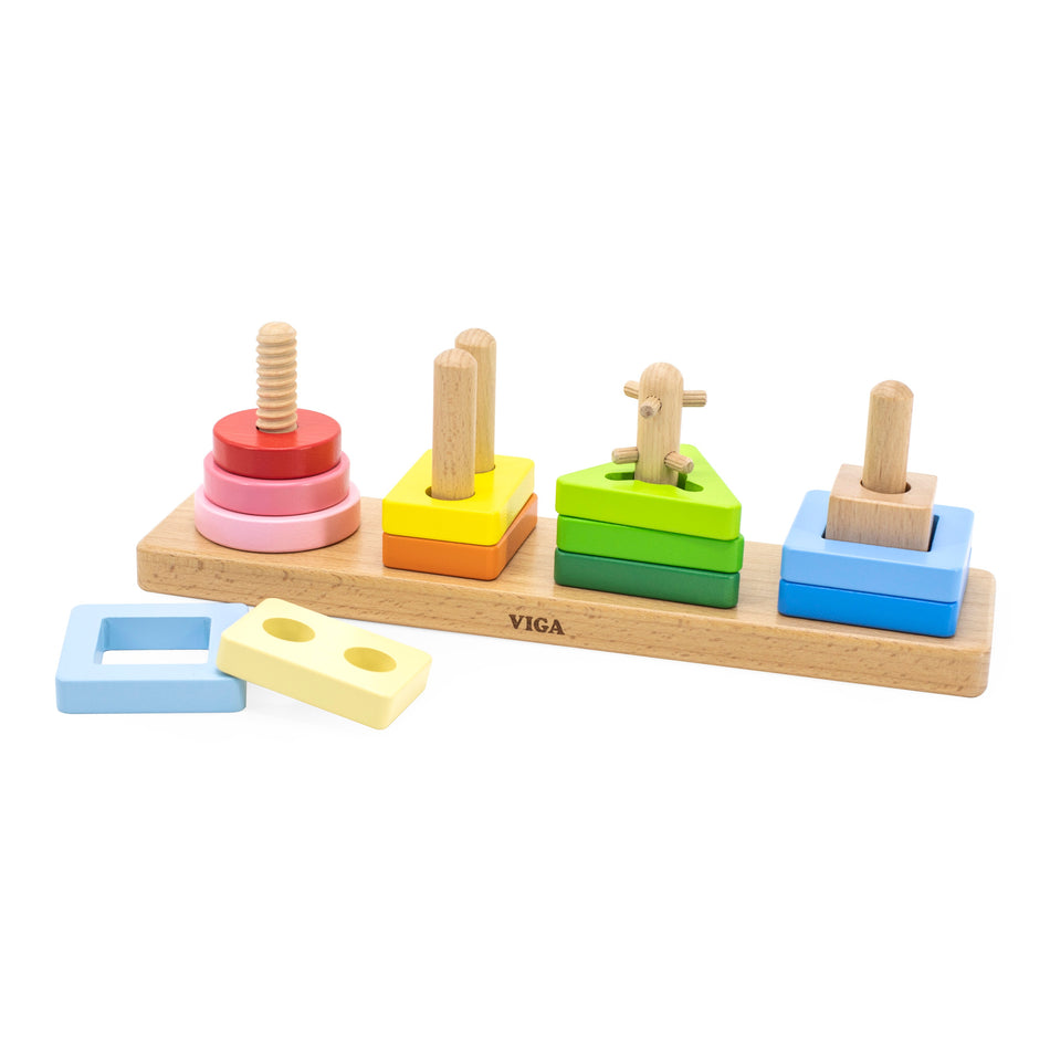 Viga Geometric Maze Stacker