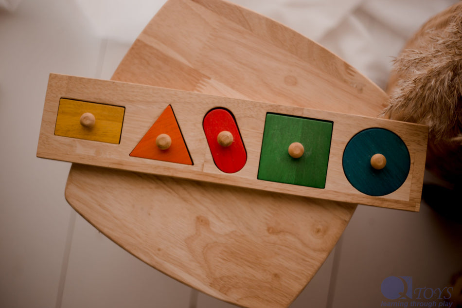 Q Toys Giant Shape Knob Puzzle