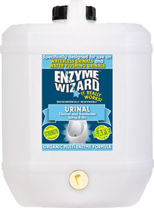 Enzyme Wizard Urinal Cleaner and Deodoriser 10L