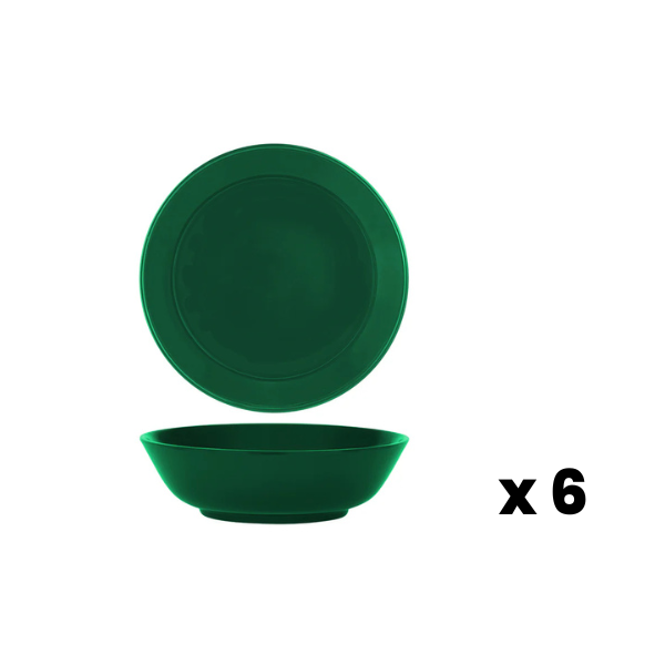 Superware Melamine Soup Bowl Green 15cm 6pk