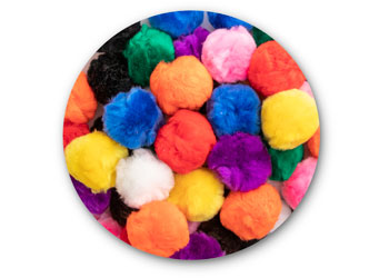 Pom Poms Bright Pk 300