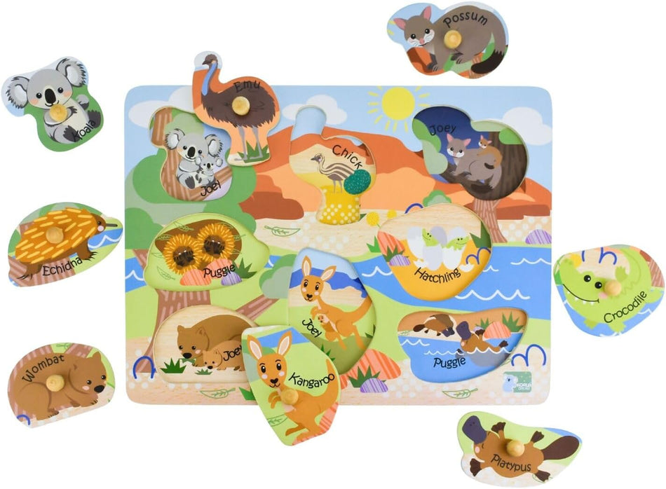 Koala Dream 2 in 1 Aussie Animals Puzzle
