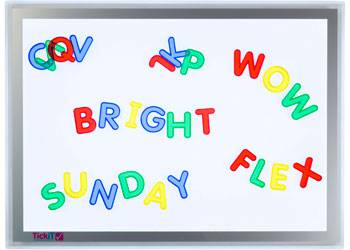 Transparent Letters 5cm 26pc