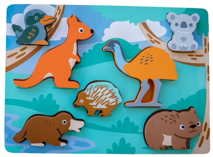Kiddie Connect Australian Animal Puzzle
