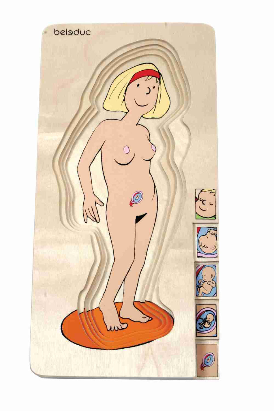 Beleduc Multilayer Puzzle Your Body Mother & Baby