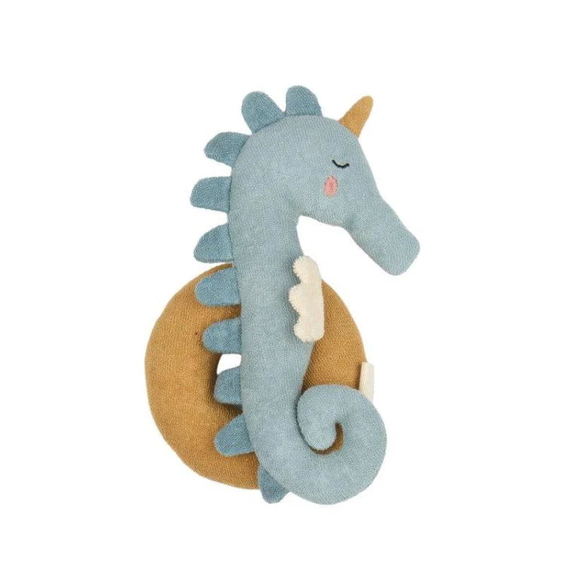Fabelab Rattle Seahorse Slate