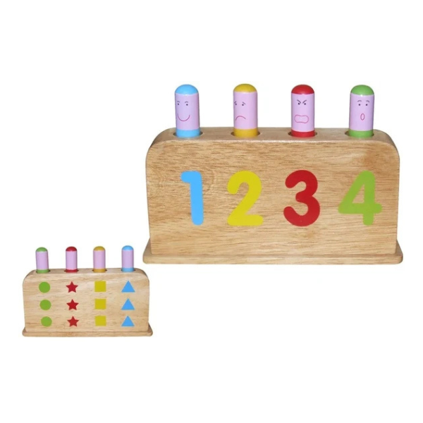 Fun Factory Pop Up Toy with 4 Figures