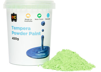 Tempera Powder Paint 450gm Green