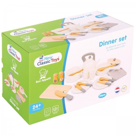 New Classic Toys Dinner Set 18pc