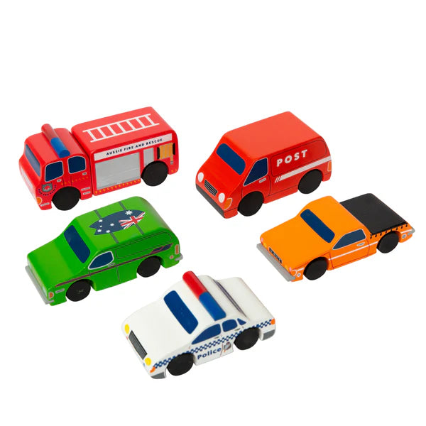 Make Me Iconic Wooden Australian Vehicles Set 6