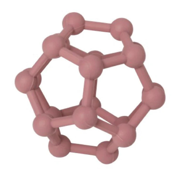 Eurekakids Jungle Silicone Ball Pink