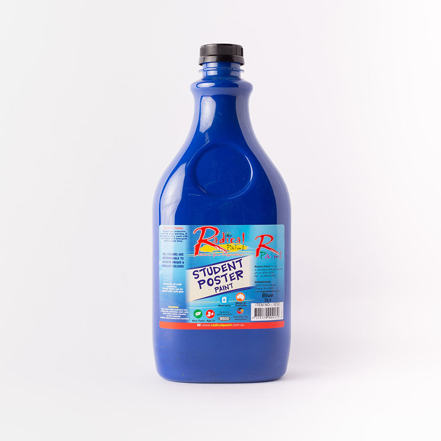 Student Poster Paint Blue 2Lt