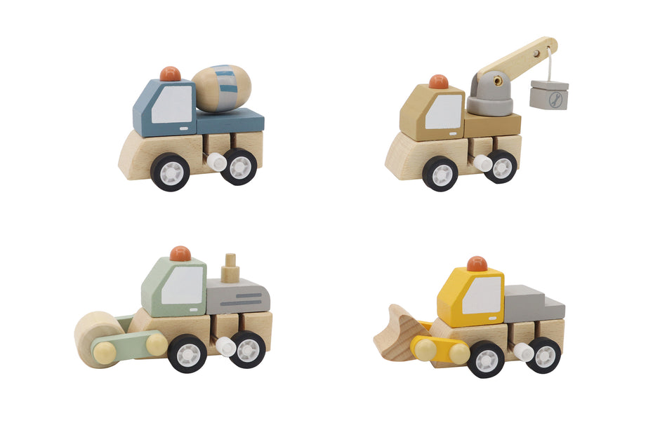 Kaper Kidz Wooden Wind Up Vehicle