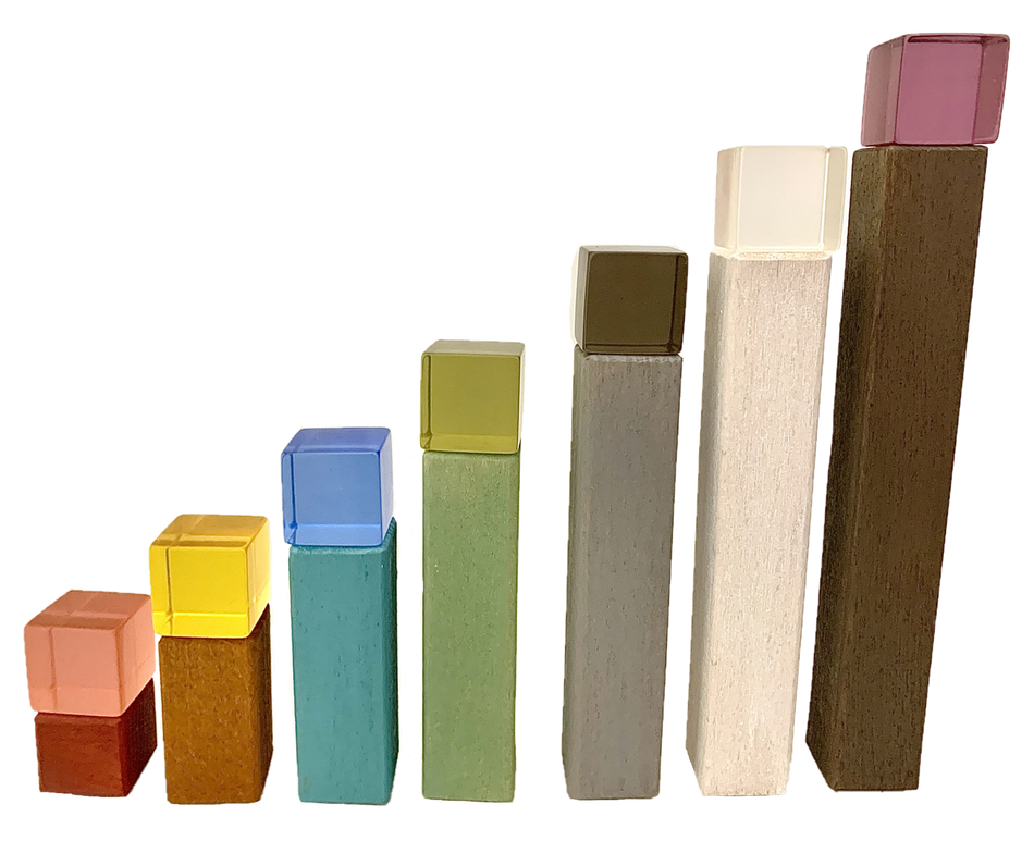 Papoose Wood Earth Steps Set 35