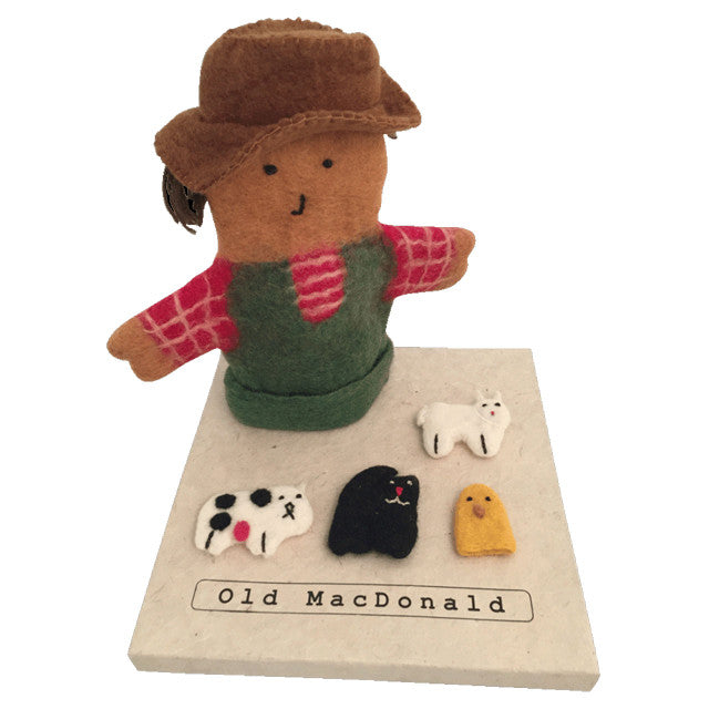 Papoose Story Puppets Old Macdonald
