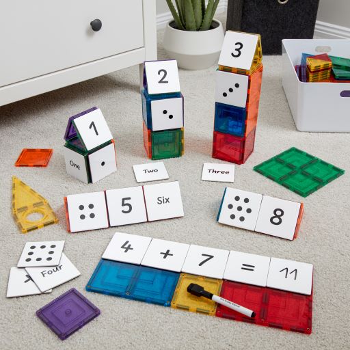 LGT Magentic Tile Topper Numeracy 40pc