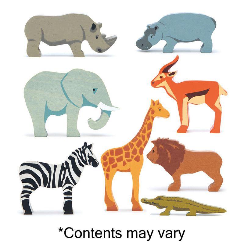 Tender Leaf Toys Jungle Animals 6pc