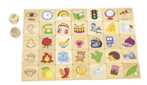 Viga Learning Senses Puzzle Set