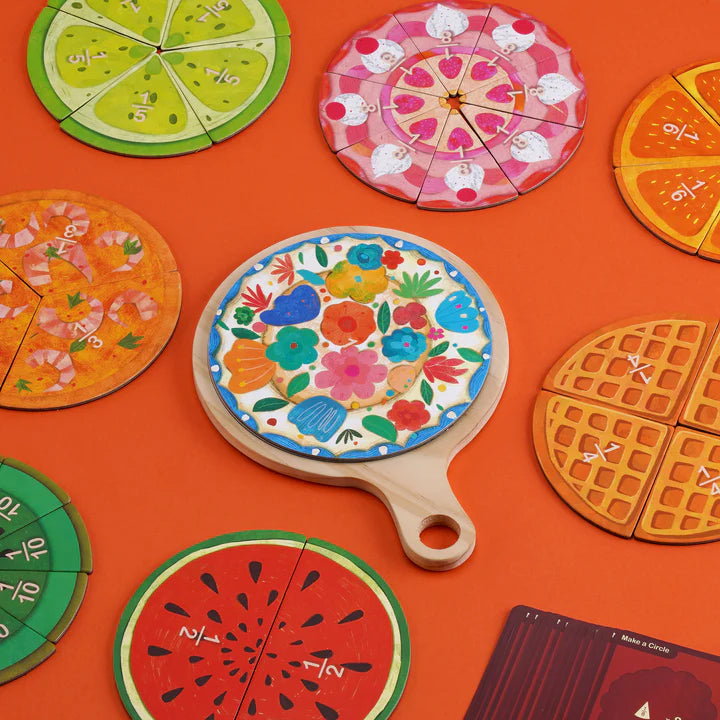 MierEdu Yummy Food Fraction Board