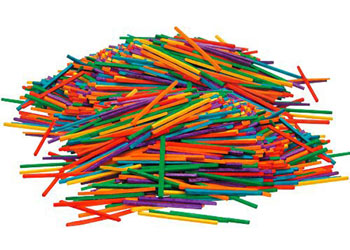 Matchsticks Coloured Pk 5000
