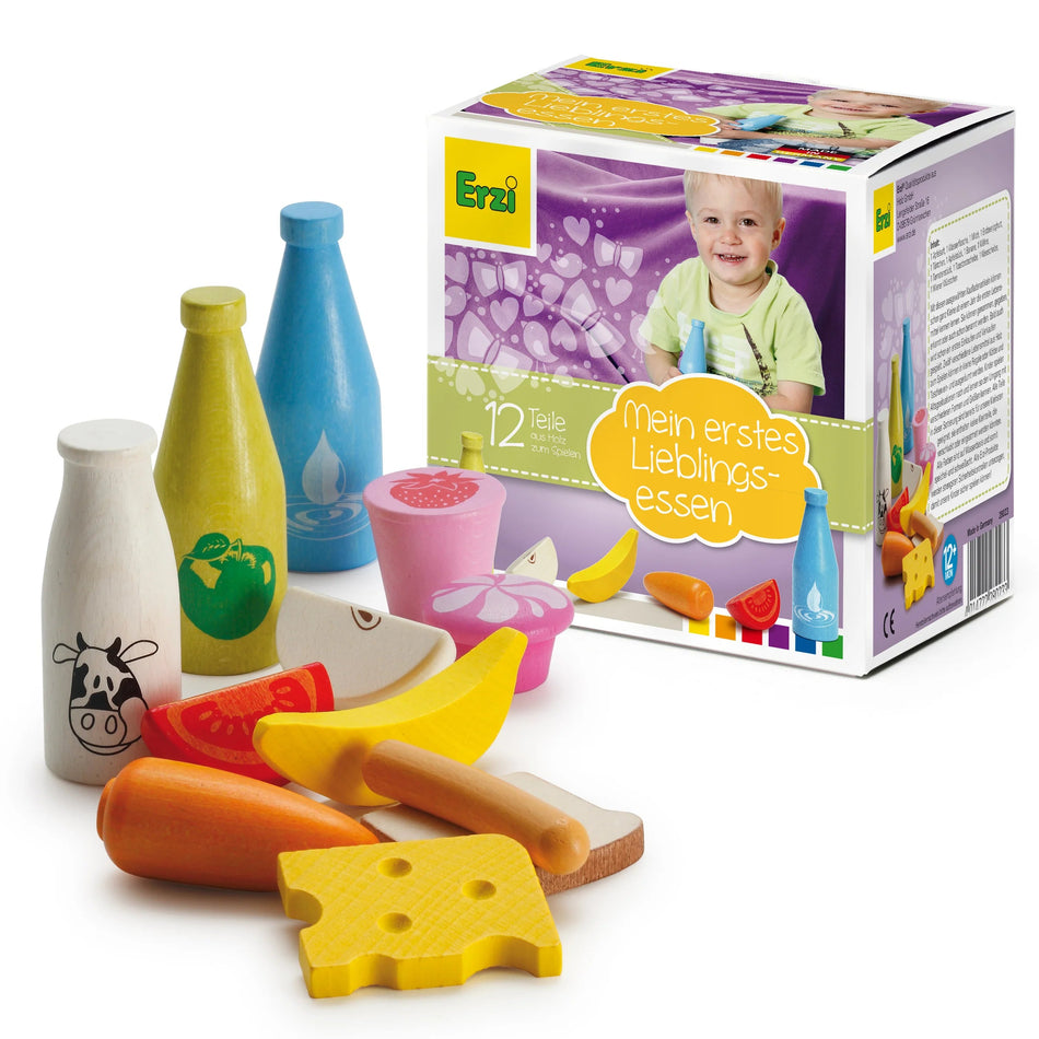 Erzi Shop Assortment Wooden Food Set