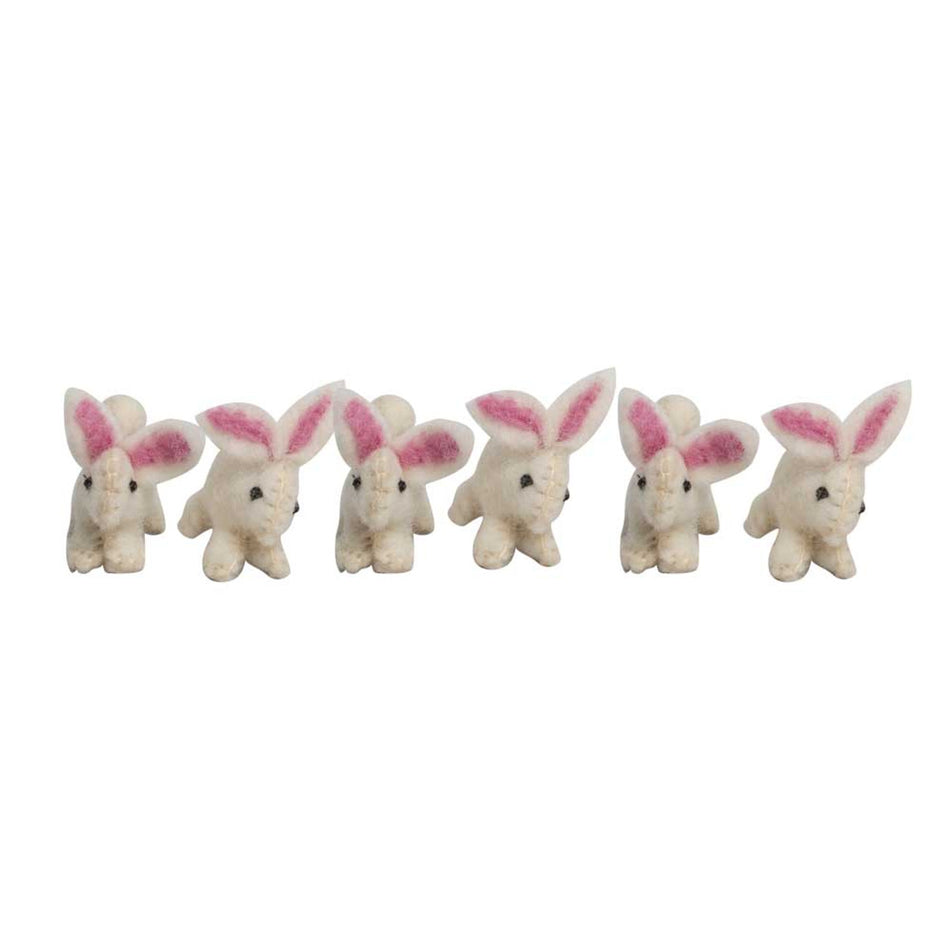 Papoose Baby Bunnies 6pc