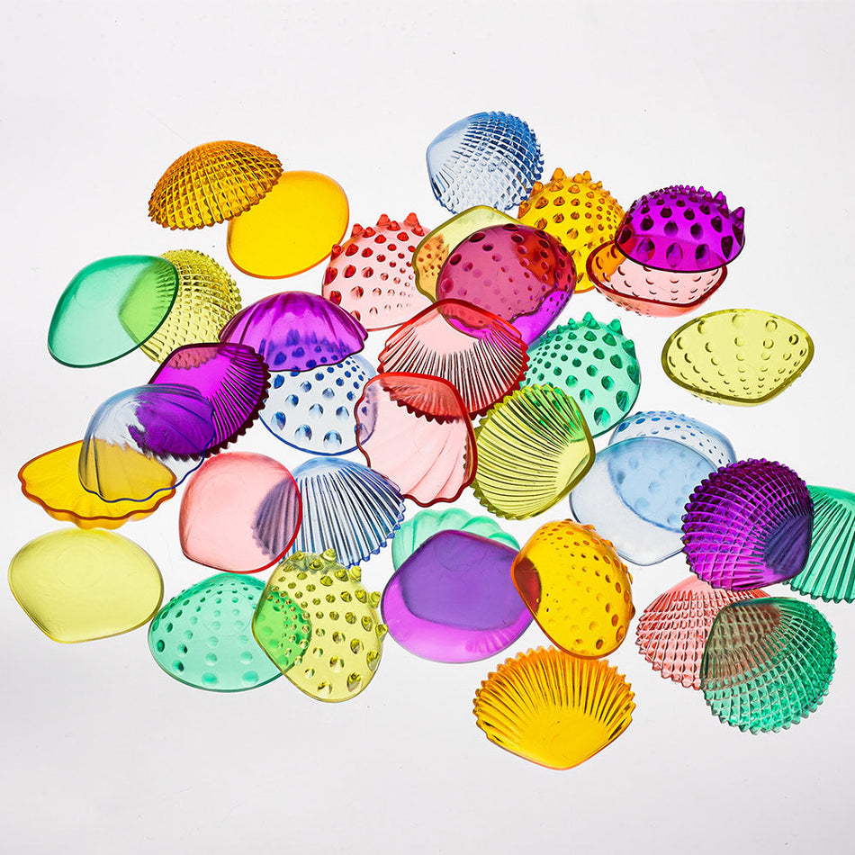 EDX Translucent Tactile Shells 36pc