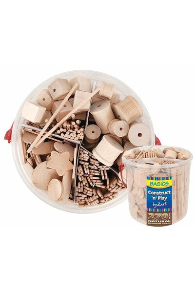 Natural Construct 'N Play Tub 300pce