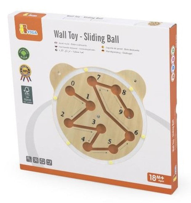 Viga Wall Toy Sliding Ball