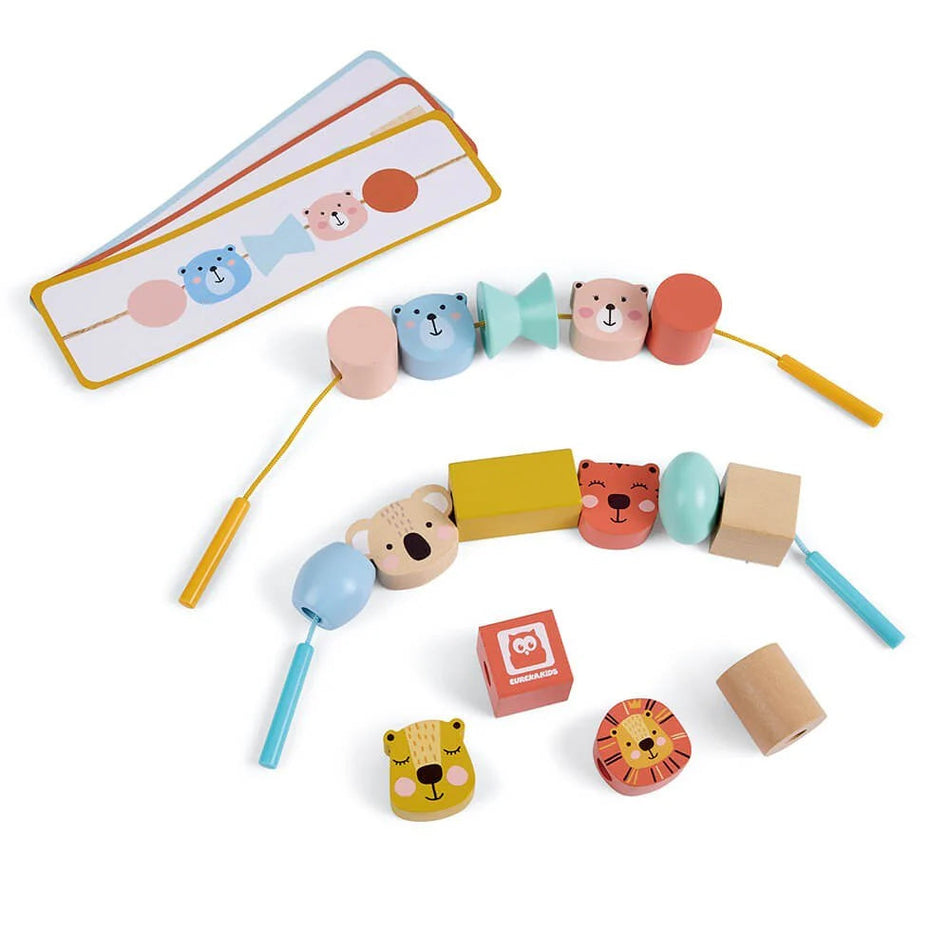 Eurekakids Lacing Wooden Game