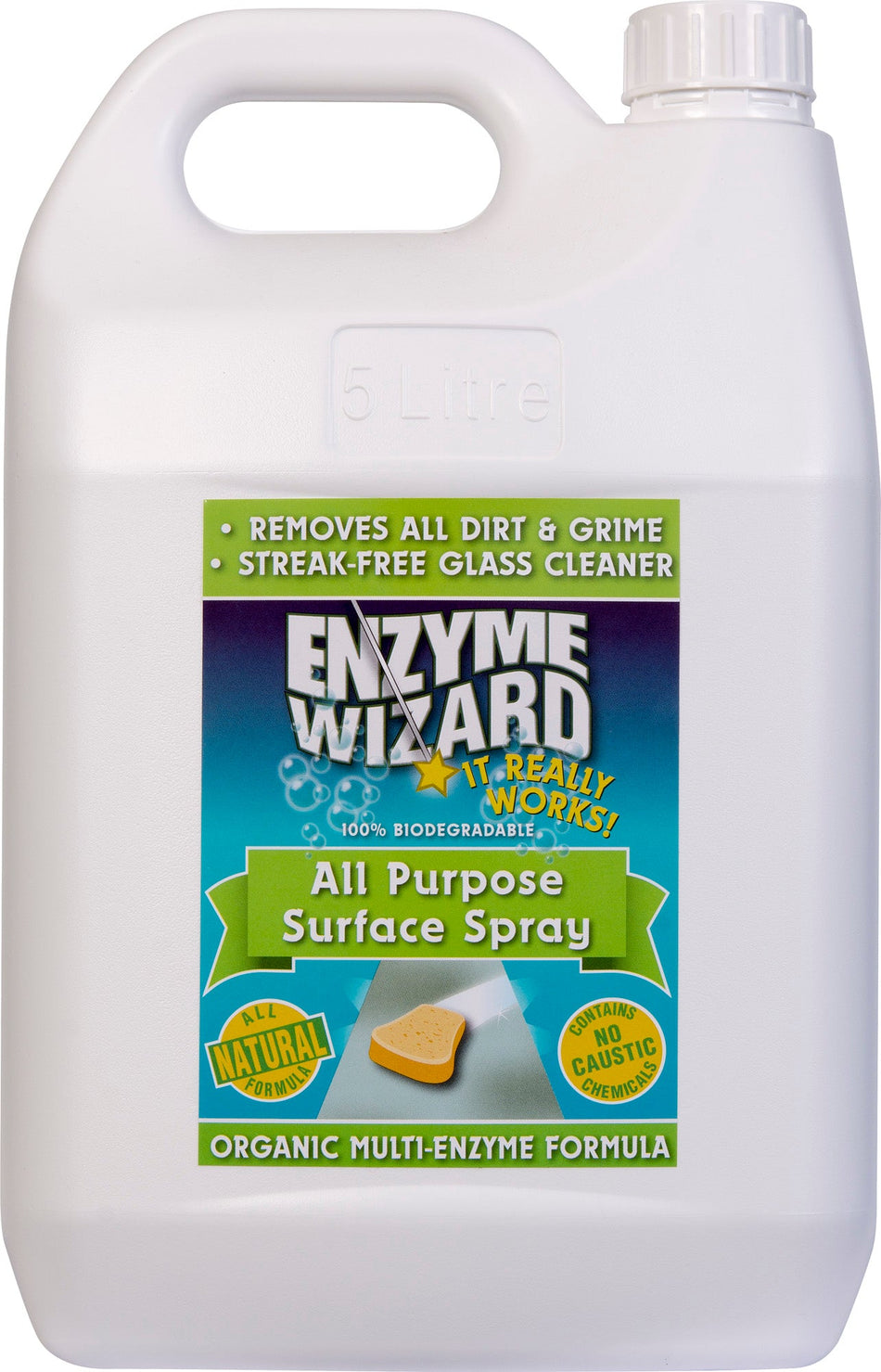 Enzyme Wizard All Purpose Surface Spray 5L Refill