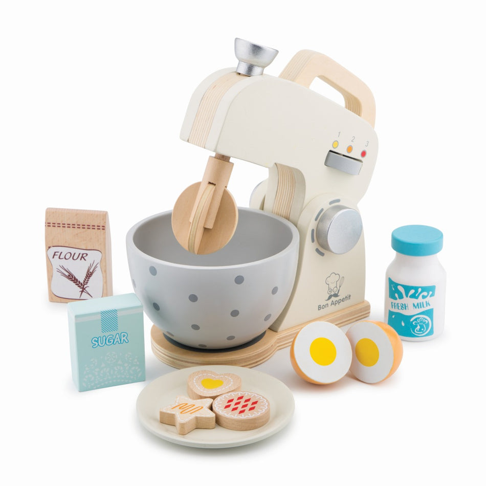 New Classic Toys Baking/Mixer Set White
