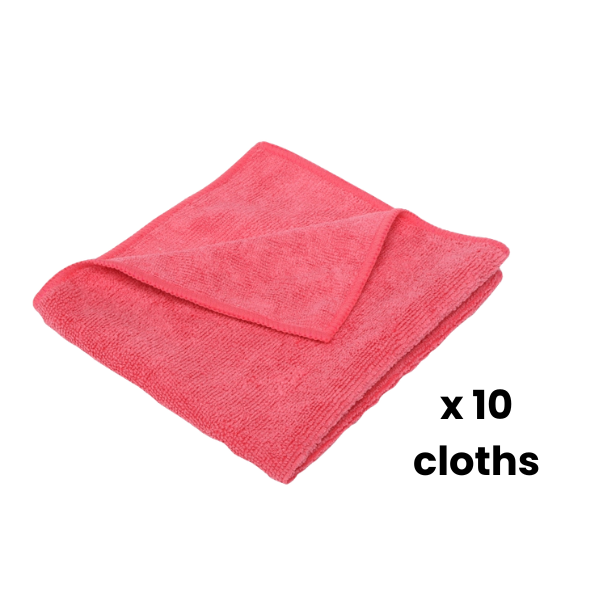 TUF Microfibre Cloth Red